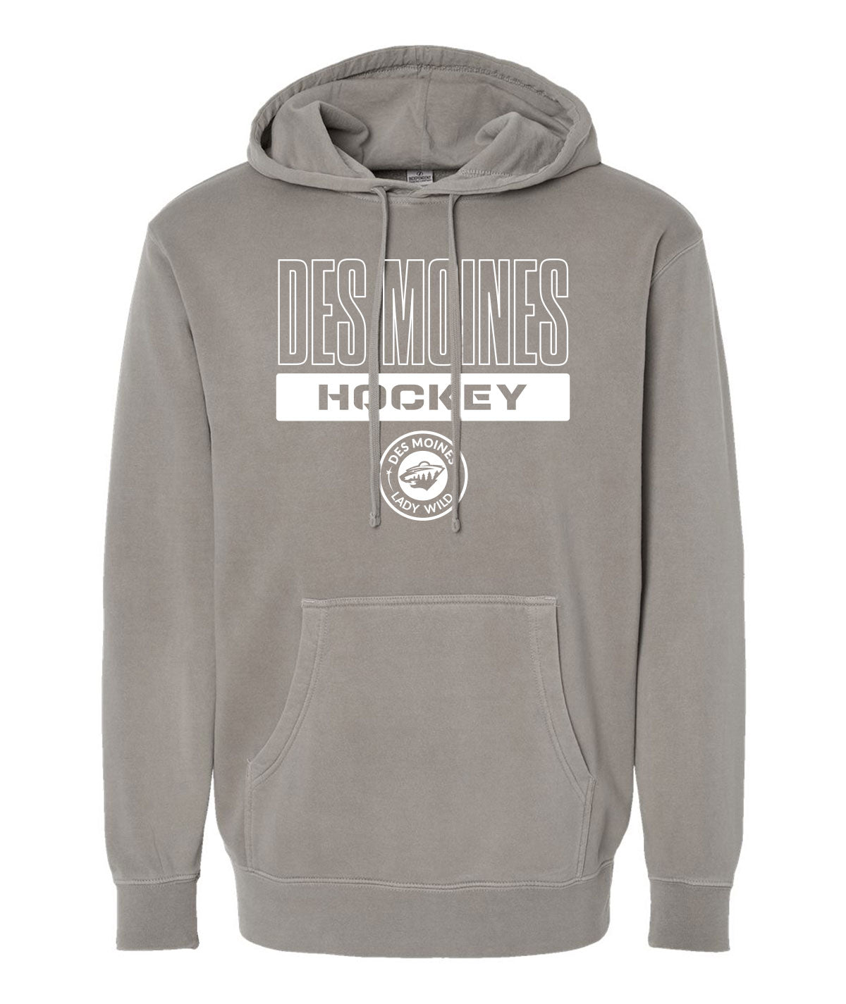 Des Moines Lady Wild Slouch Hoodie