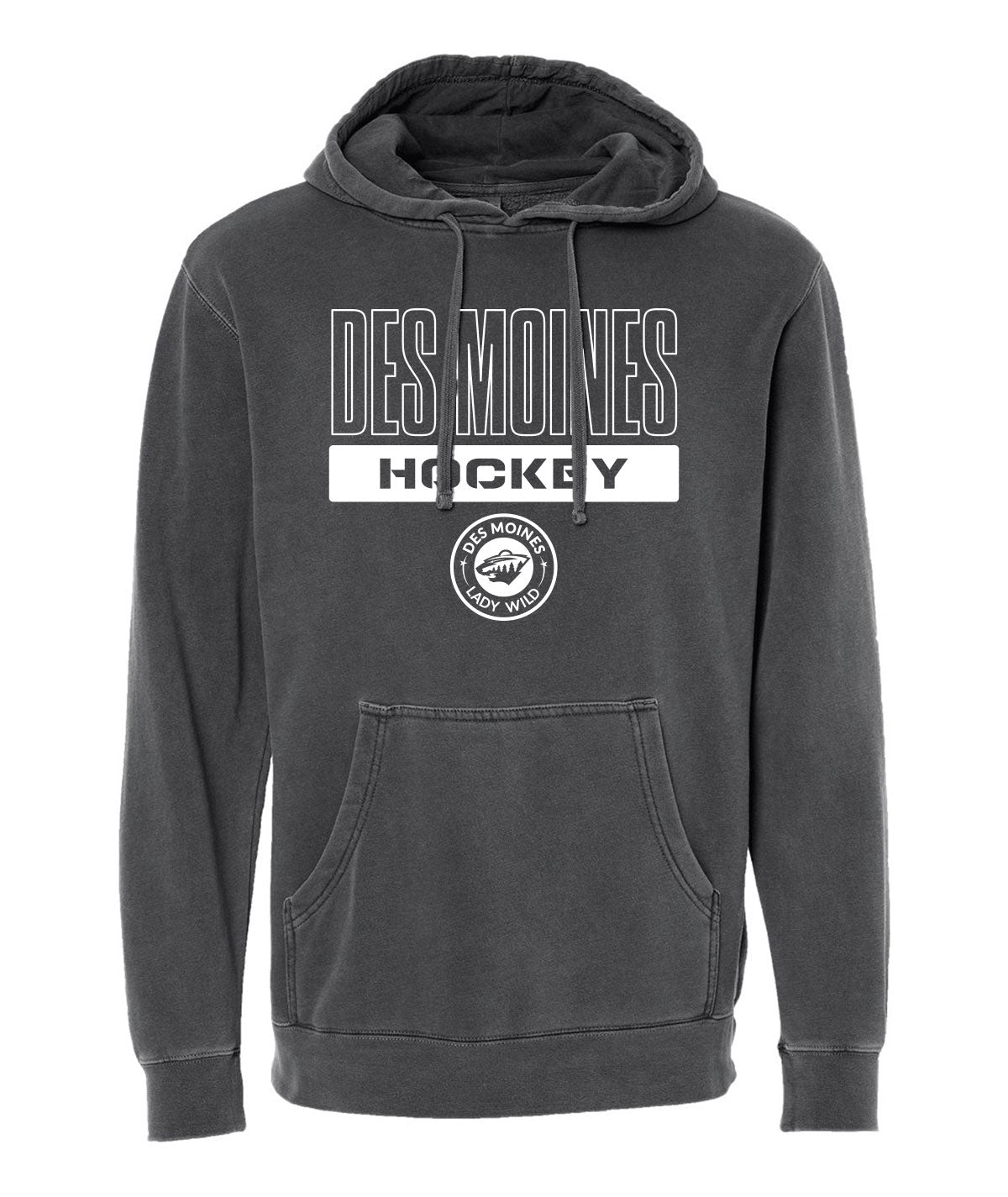 Des Moines Lady Wild Slouch Hoodie