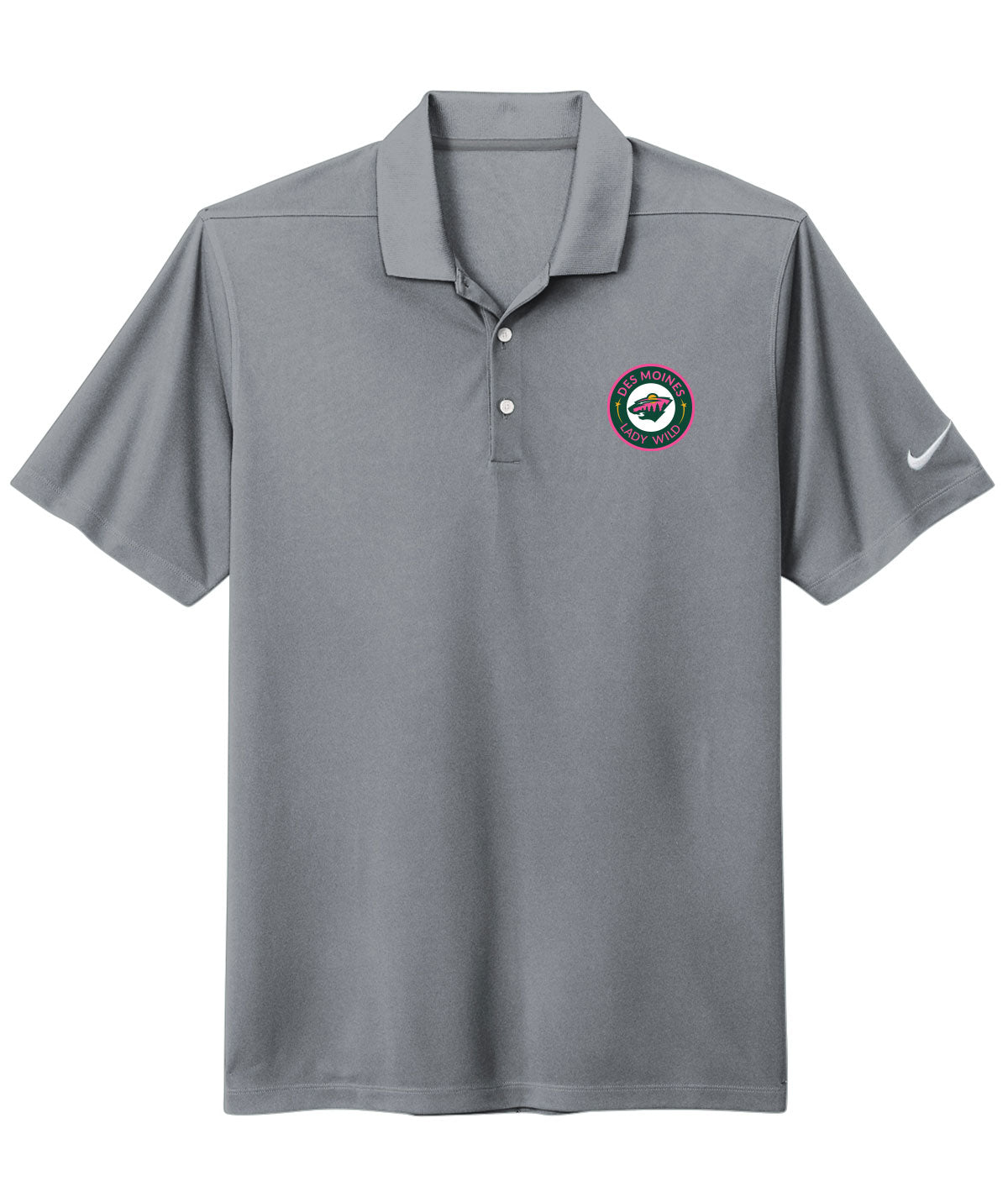 Des Moines Lady Wild Nike Dri-Fit Polo
