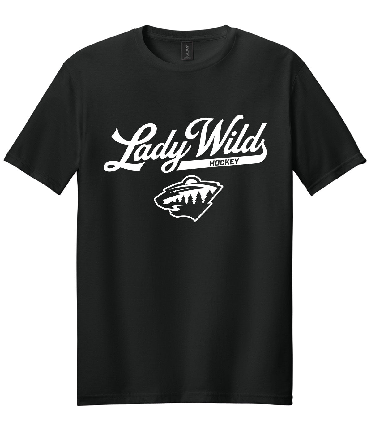 Des Moines Lady Wild Script Soft Tee