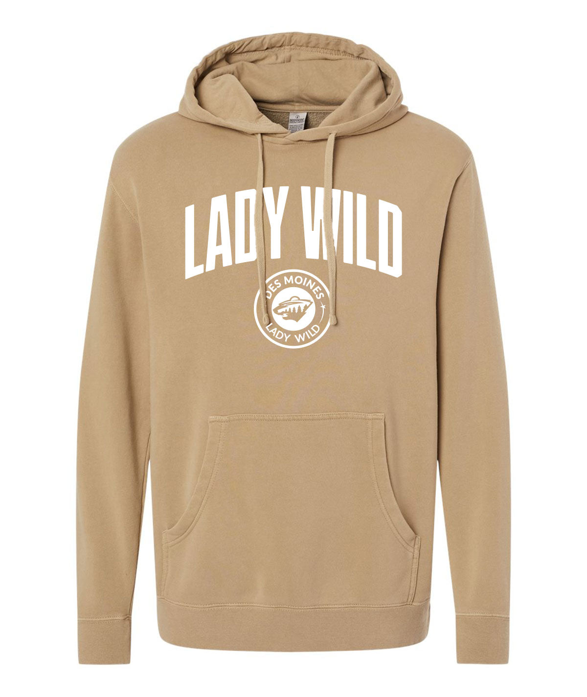 Des Moines Lady Wild Arch Slouch Hoodie