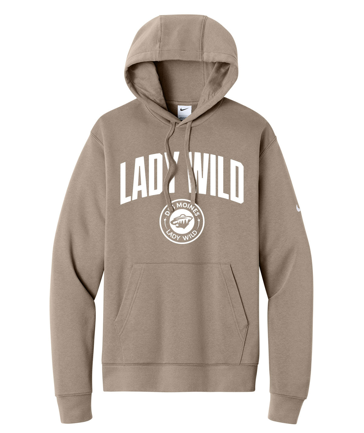 Des Moines Lady Wild Arch Nike Fleece Hoodie
