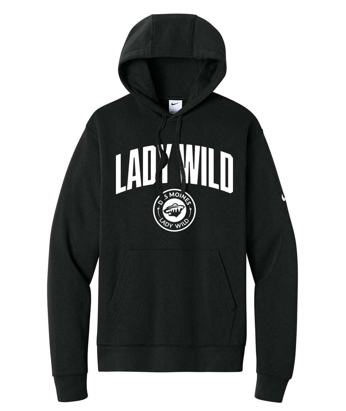 Des Moines Lady Wild Arch Nike Fleece Hoodie