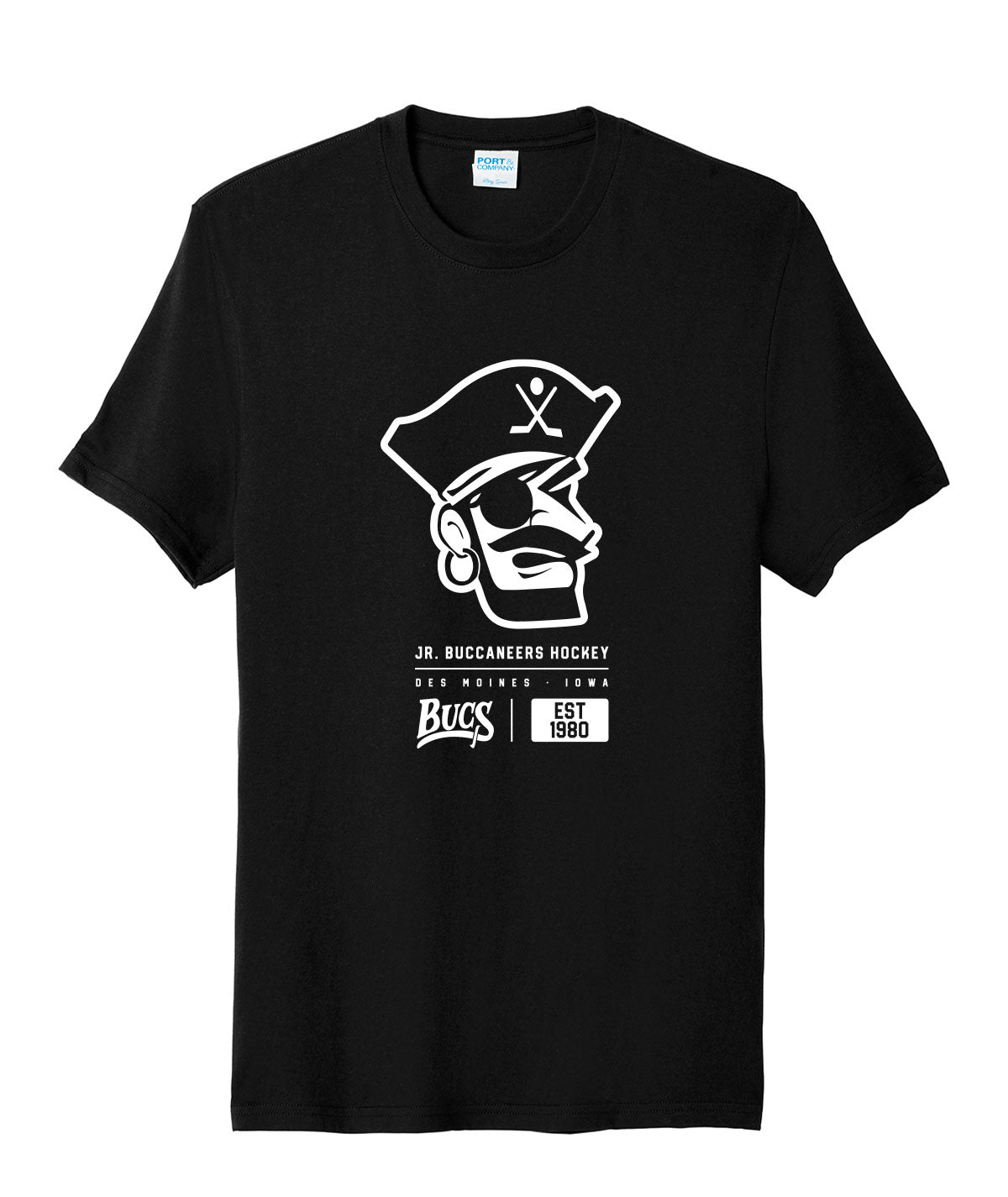 Des Moines Jr. Bucs Tag Youth Soft Tee