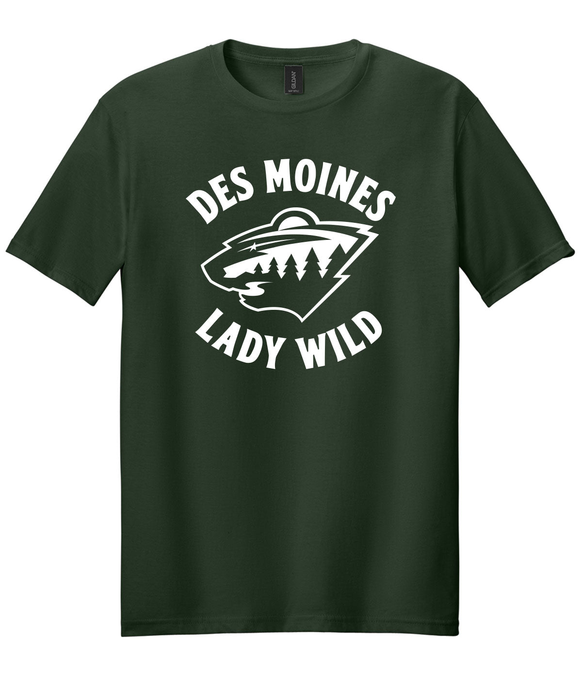 Des Moines Lady Wild Team Issue Soft Tee