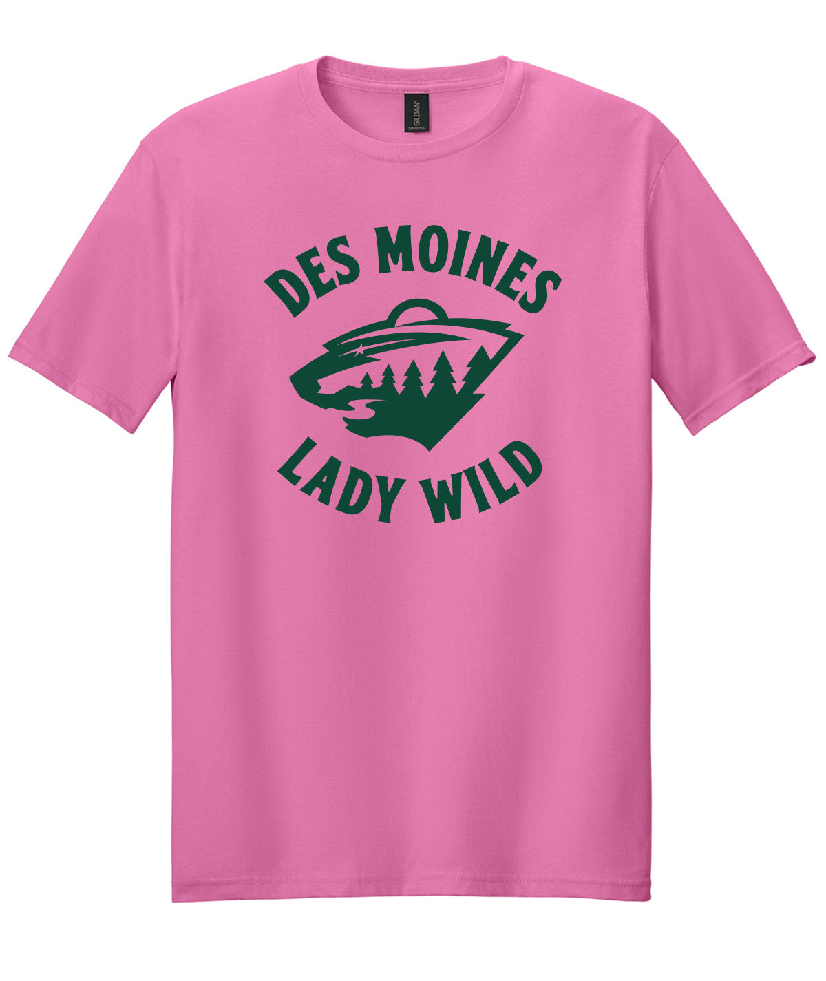 Des Moines Lady Wild Team Issue Soft Tee