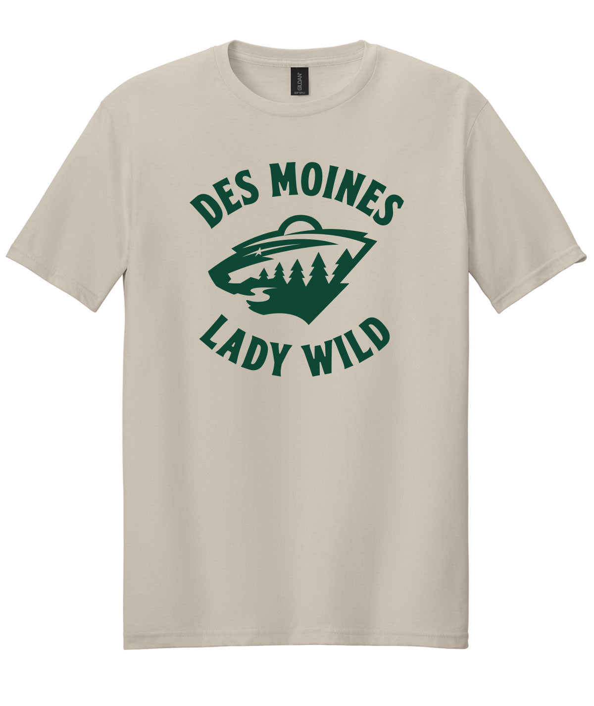 Des Moines Lady Wild Team Issue Soft Tee