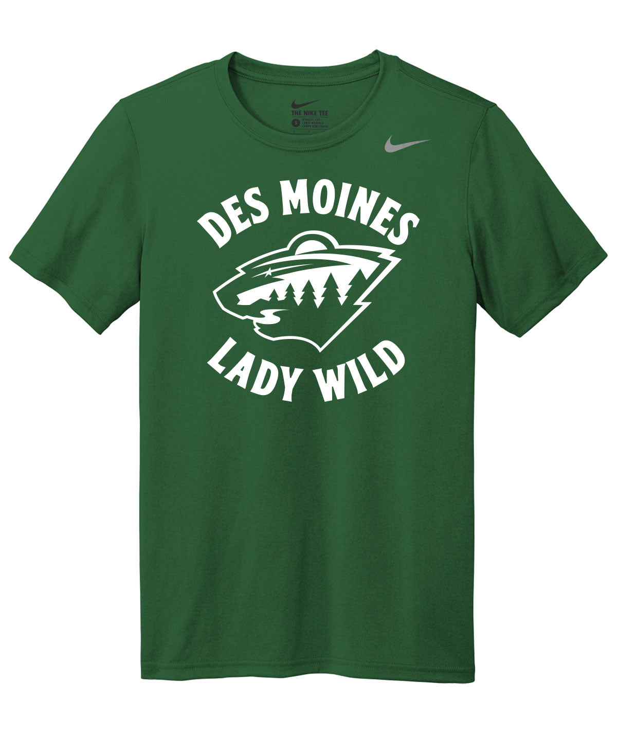 Des Moines Lady Wild Team Issue Nike Legend Tee