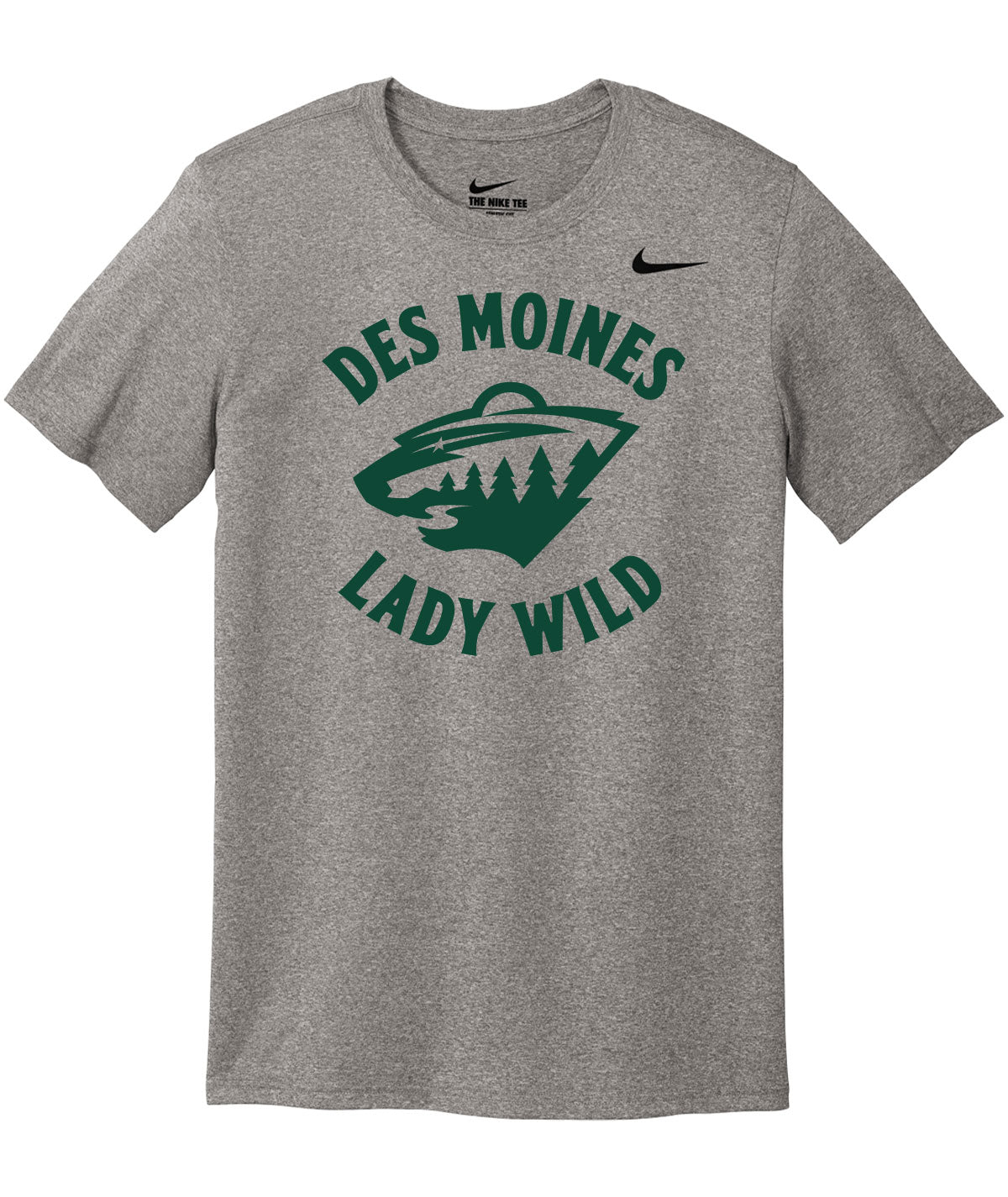 Des Moines Lady Wild Team Issue Nike Legend Tee