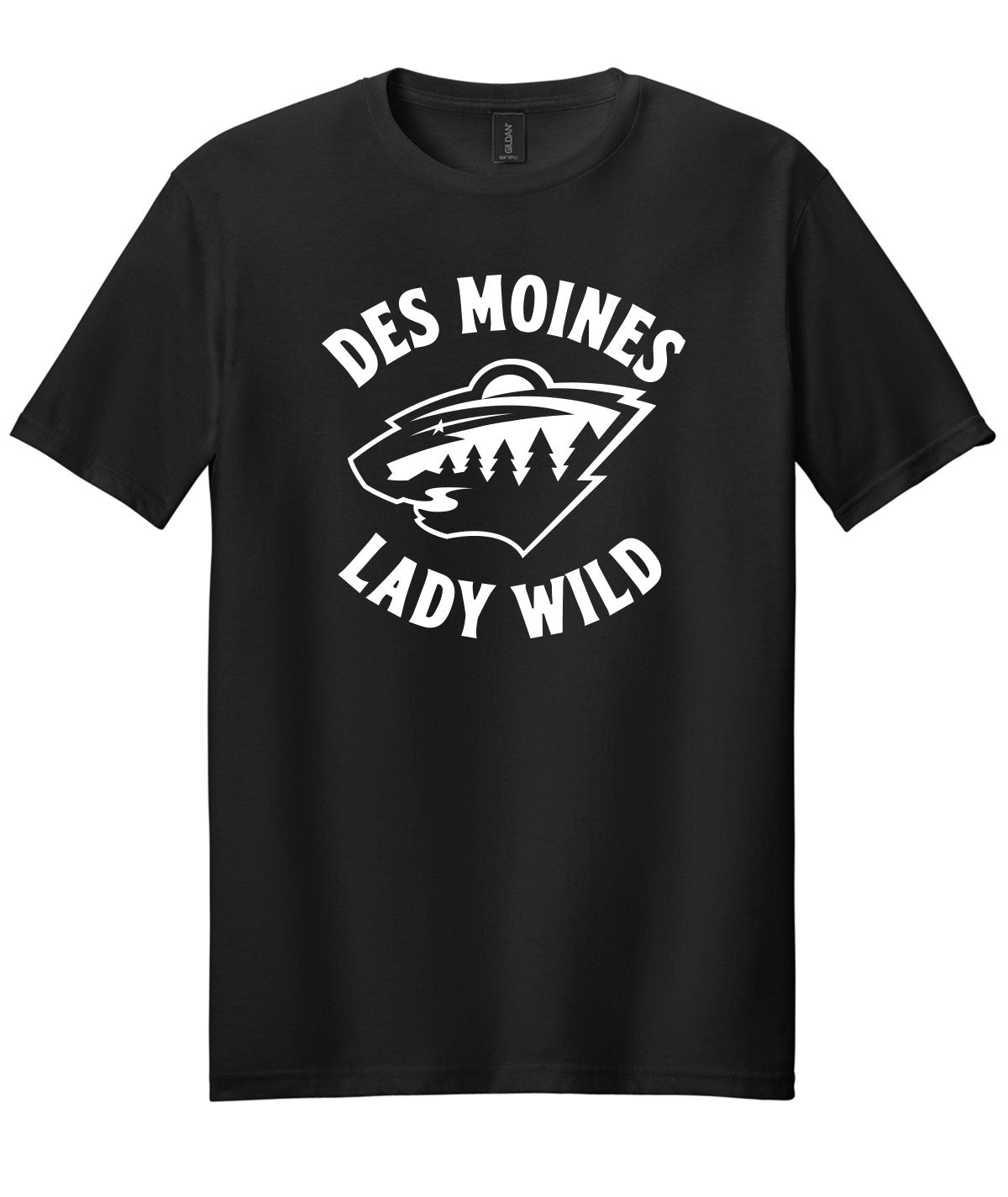 Des Moines Lady Wild Team Issue Soft Tee