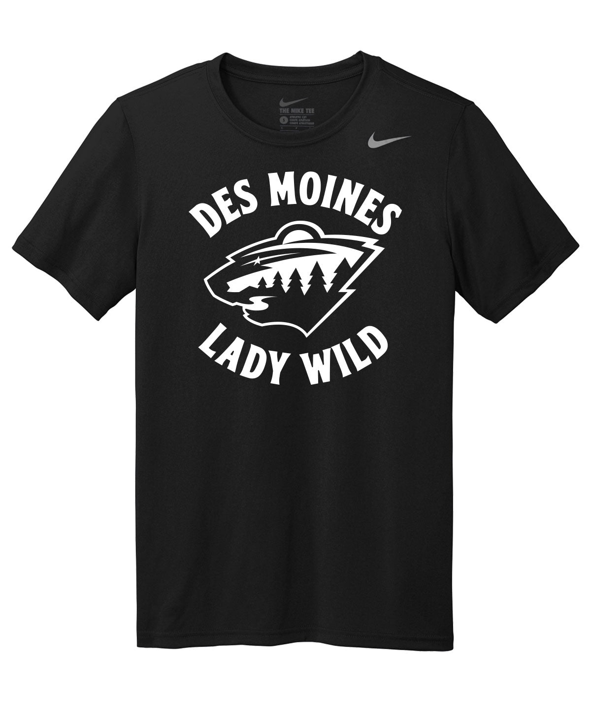Des Moines Lady Wild Team Issue Nike Legend Tee