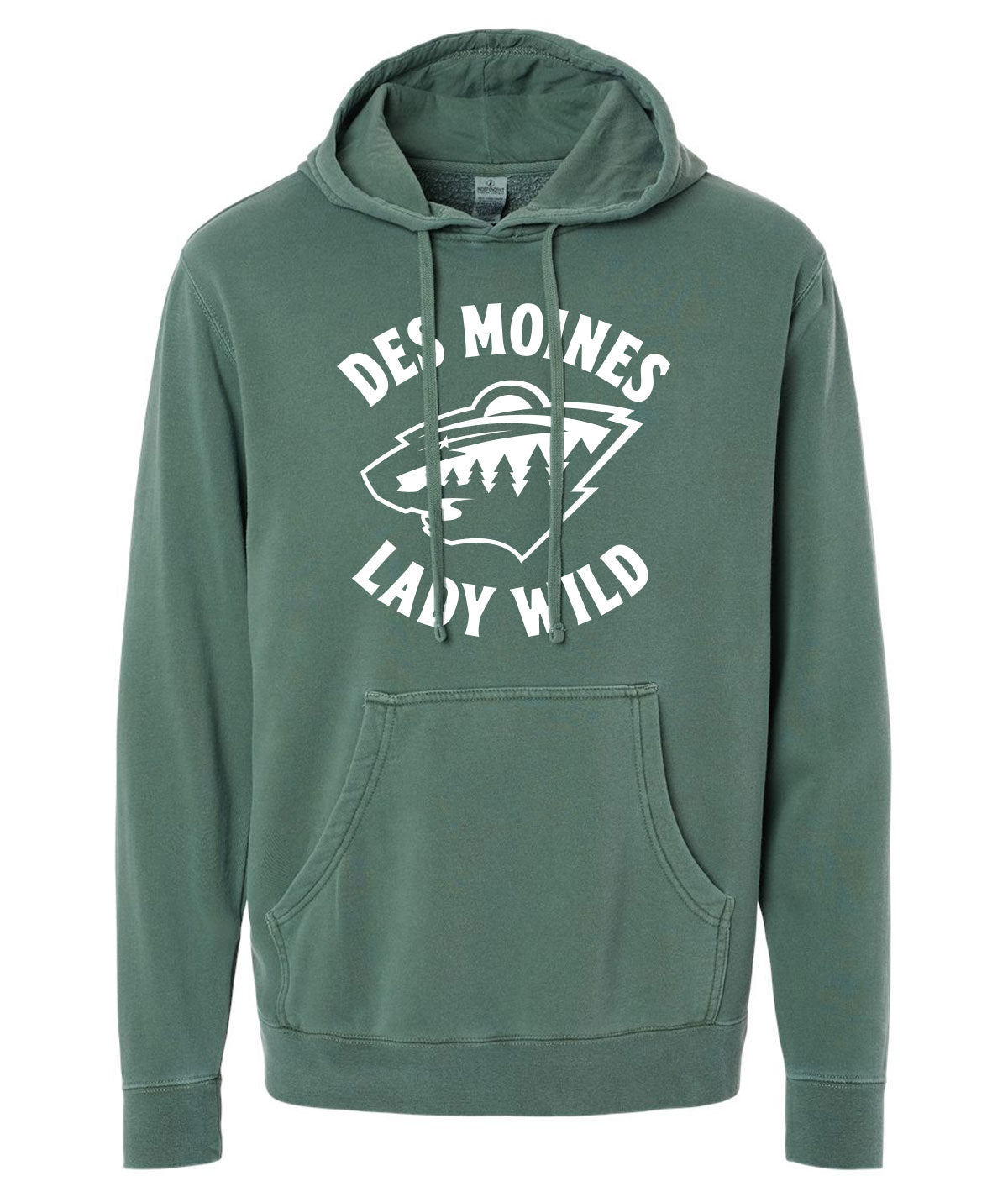 Des Moines Lady Wild Team Issue Slouch Hoodie