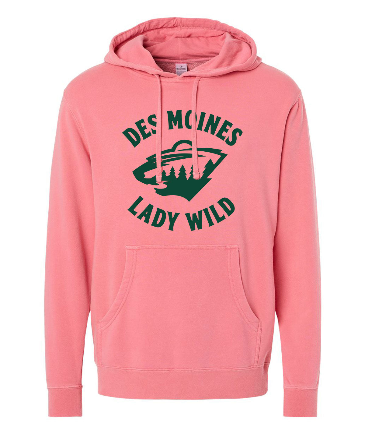 Des Moines Lady Wild Team Issue Slouch Hoodie