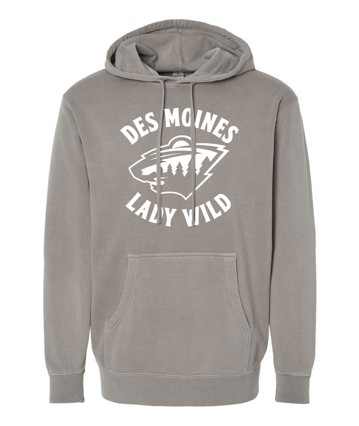 Des Moines Lady Wild Team Issue Slouch Hoodie