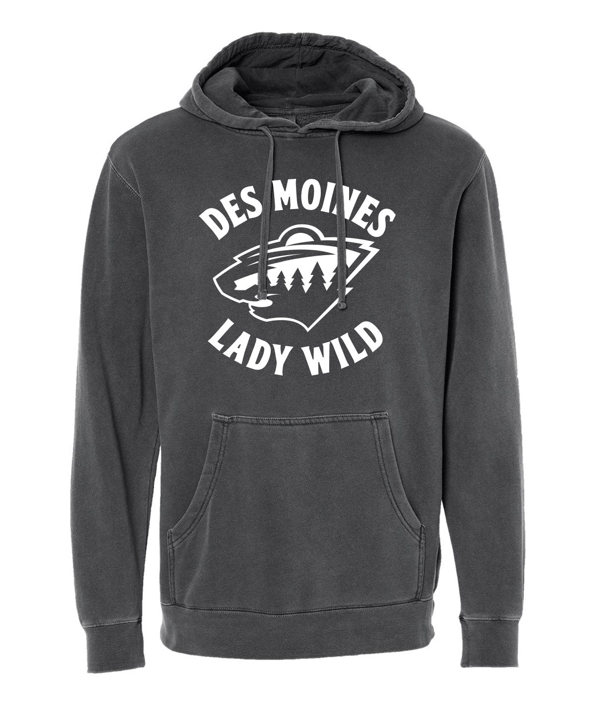 Des Moines Lady Wild Team Issue Slouch Hoodie