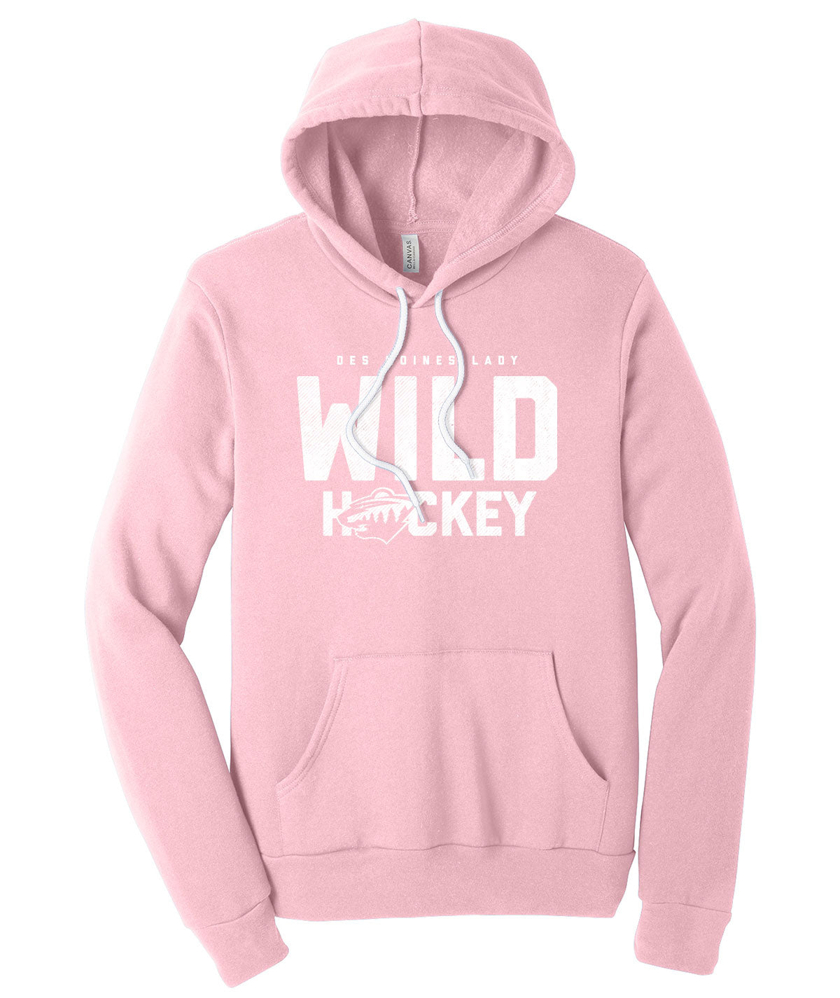 Des Moines Lady Wild Hockey Premium Softstyle Hoodie