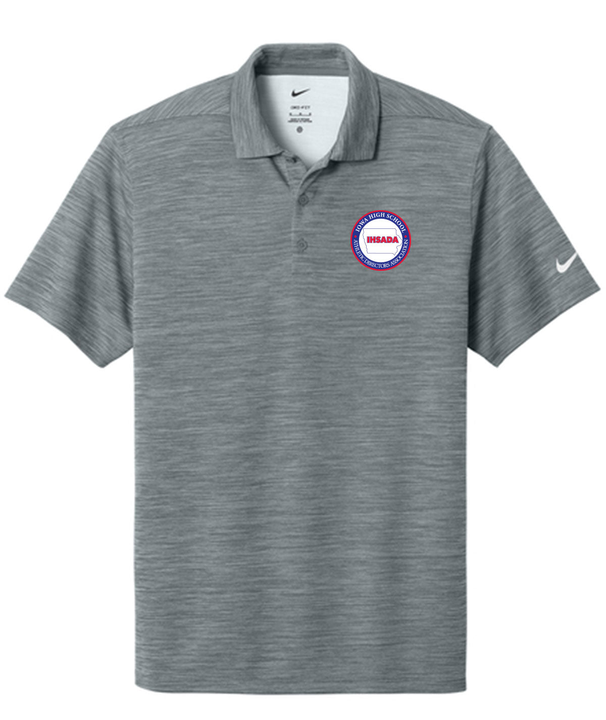 IHSADA Mens Nike Dri-Fit Striated Polo