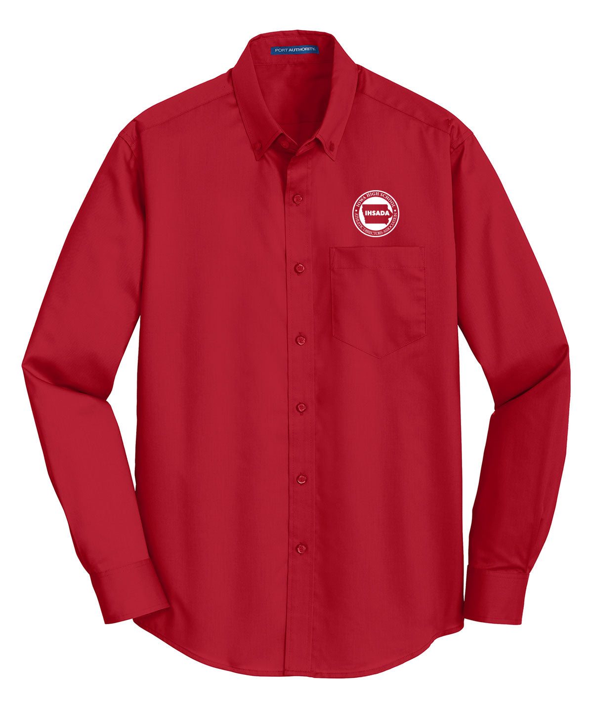 IHSADA Mens Long-Sleeve Twill Shirt
