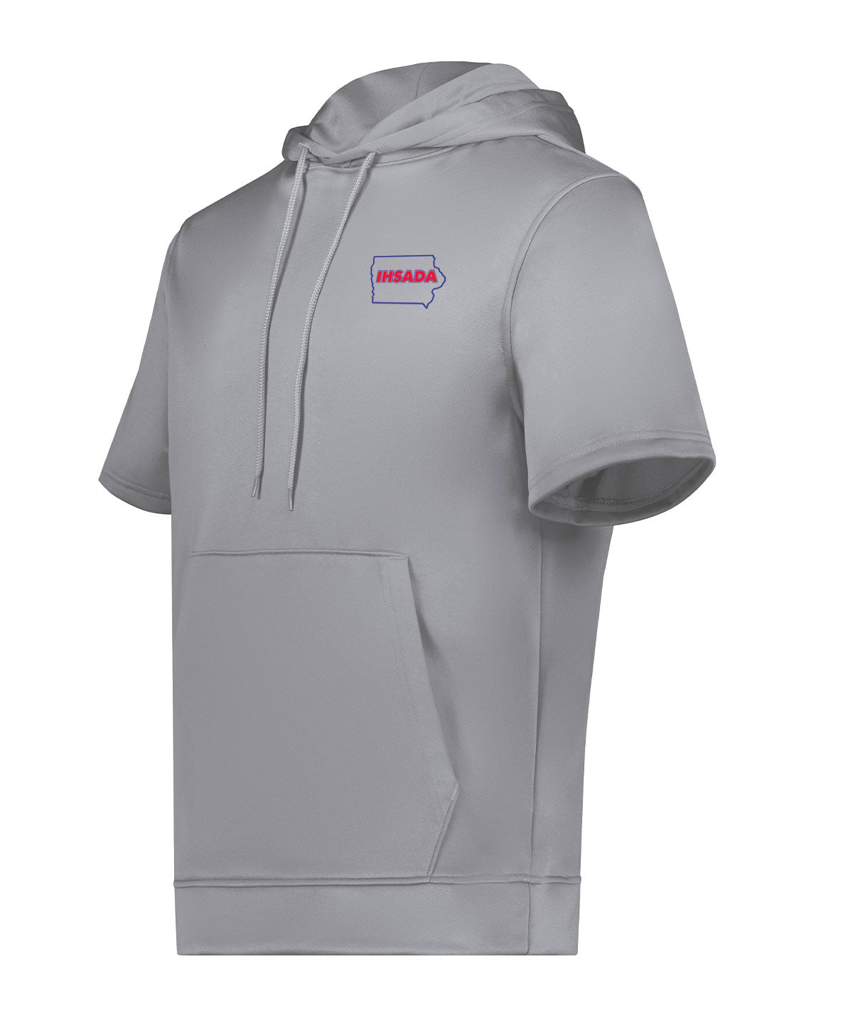 IHSADA Mens Fleece Short Sleeve Pullover