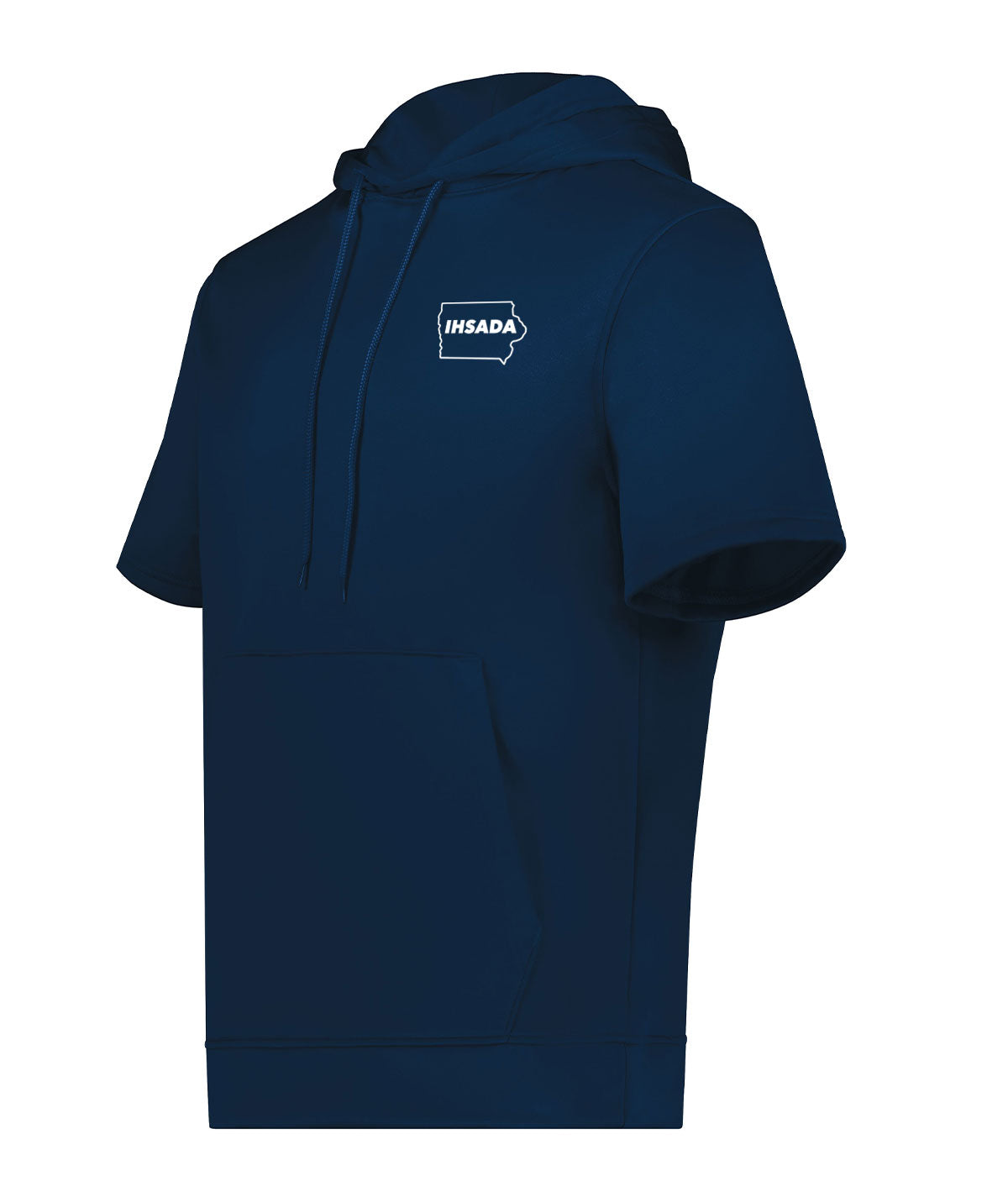 IHSADA Mens Fleece Short Sleeve Pullover
