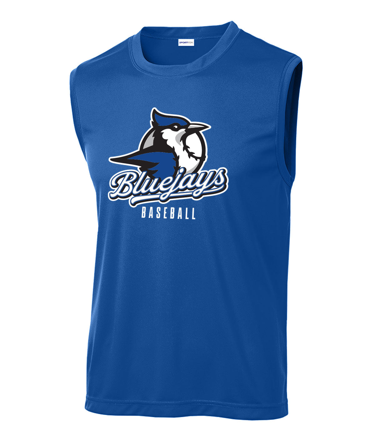 Bluejays Pride Sleeveless Performance Tee