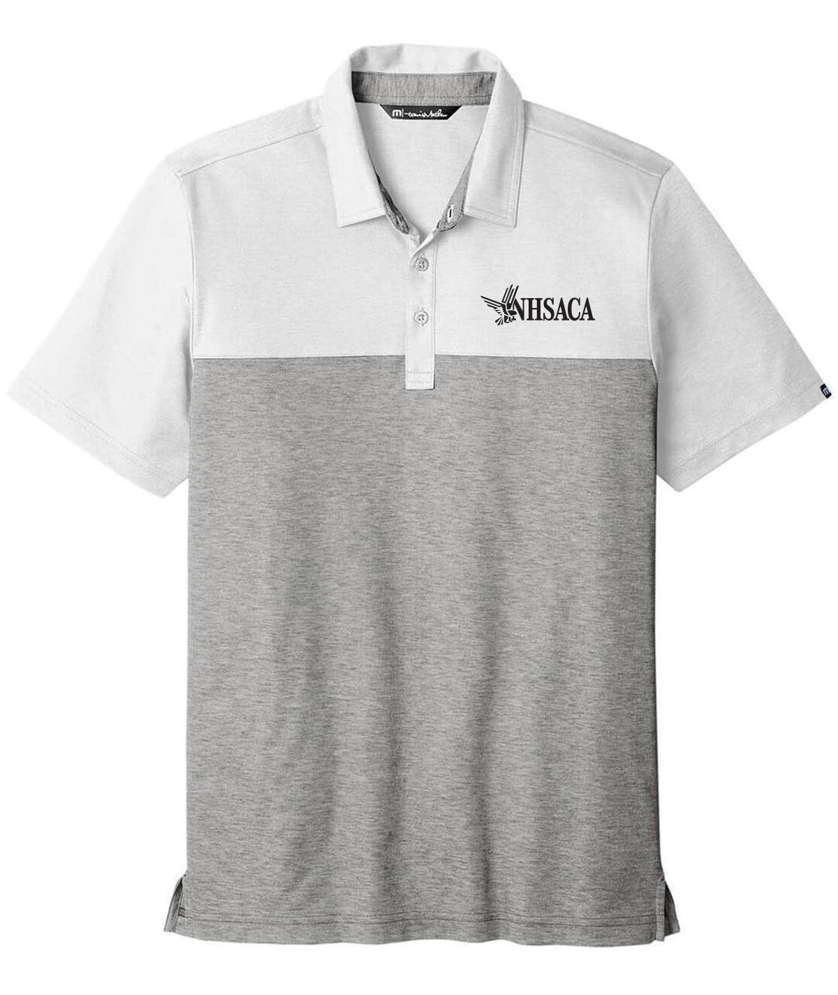 NHSACA Mens TravisMathew Oceanside Blocked Polo
