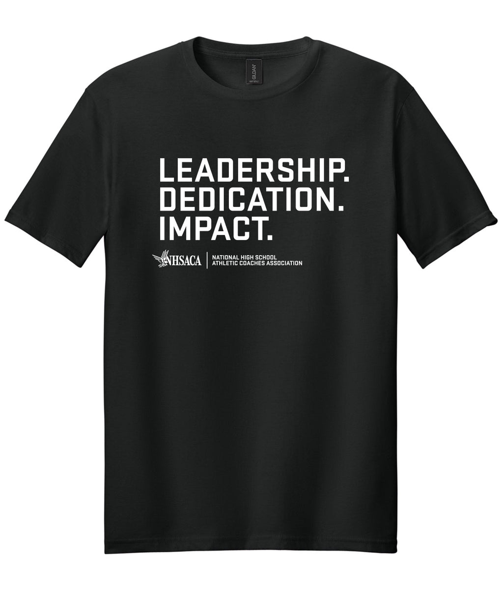 Leadership. Dedication. Impact. Soft Tee – Letterman Locker