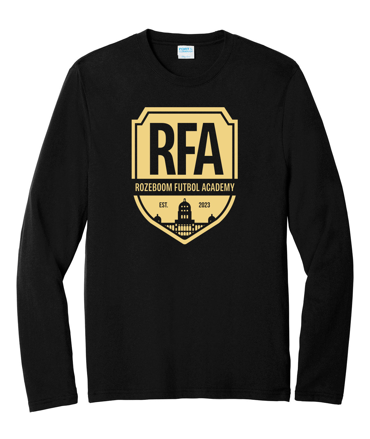 Rozeboom Futbol Academy Long Sleeve Soft Tee
