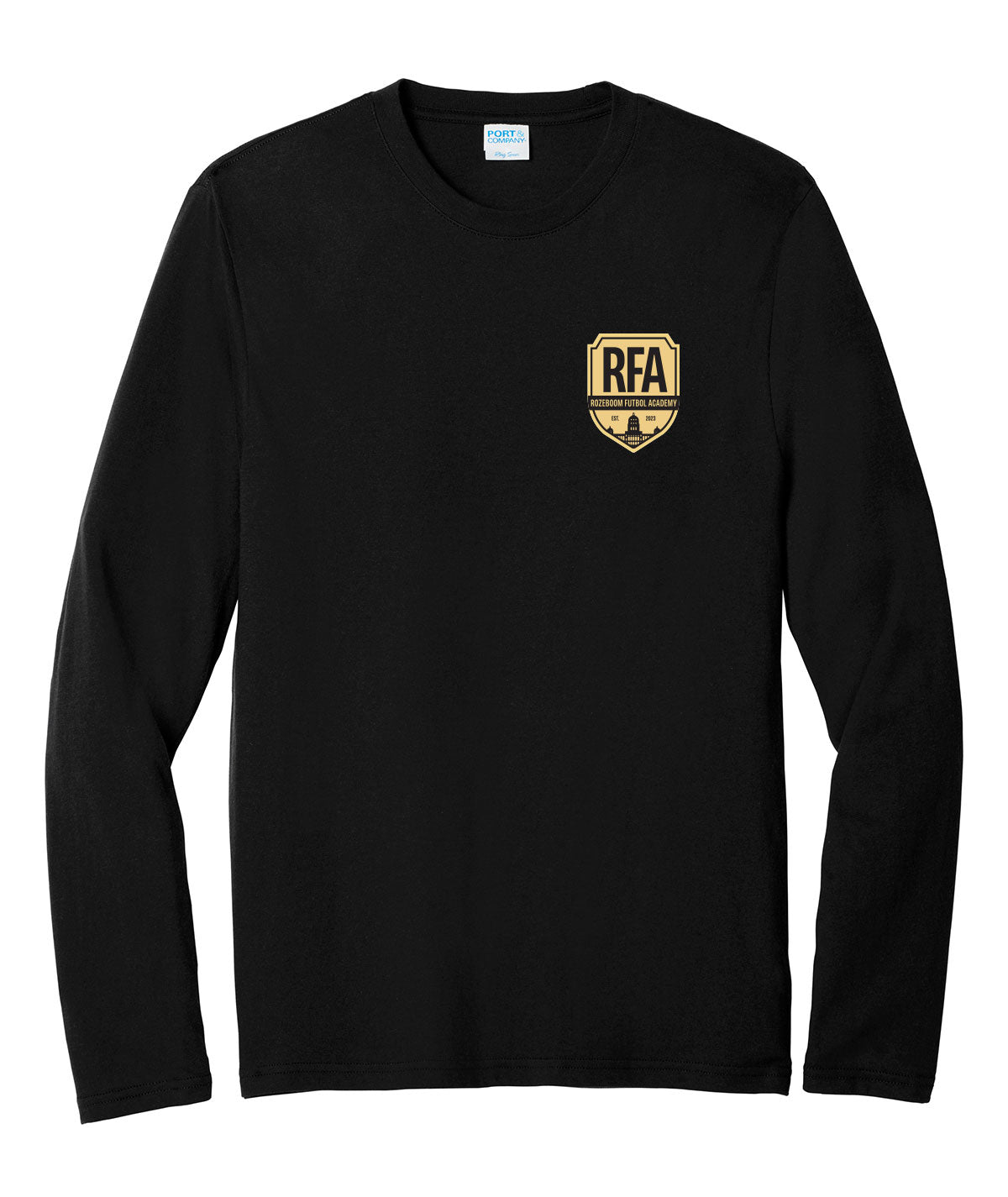 Rozeboom Futbol Academy Long Sleeve Soft Tee
