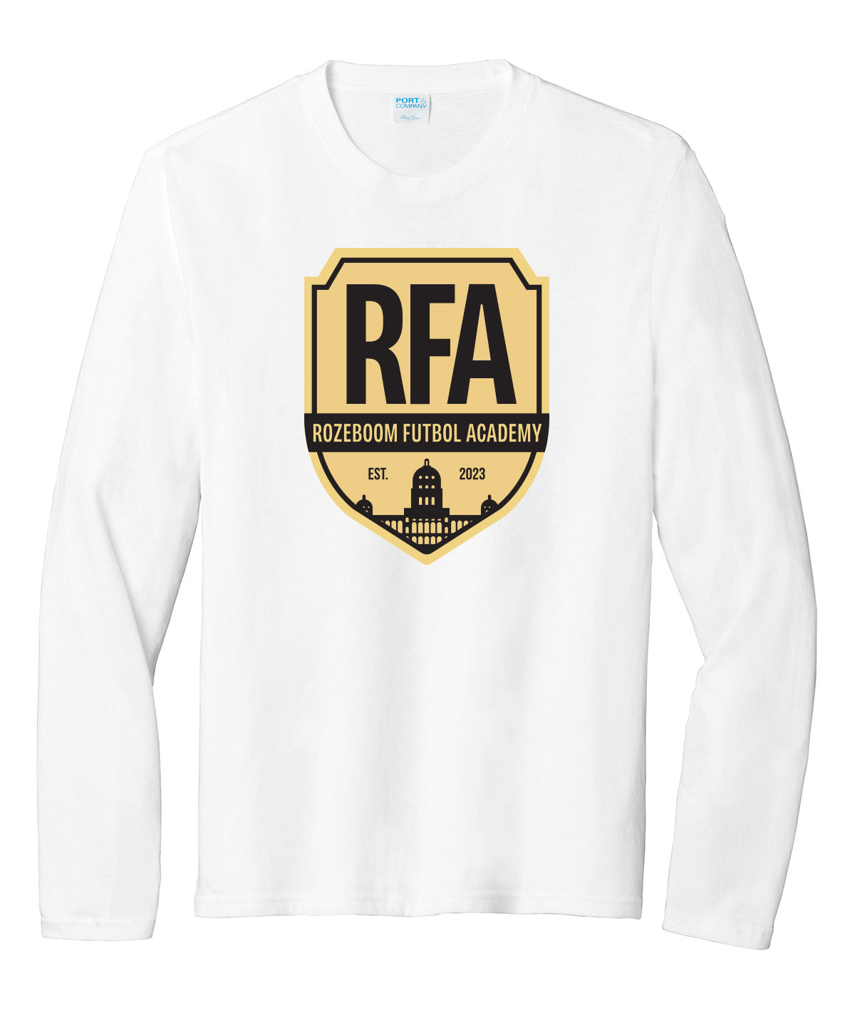 Rozeboom Futbol Academy Long Sleeve Soft Tee
