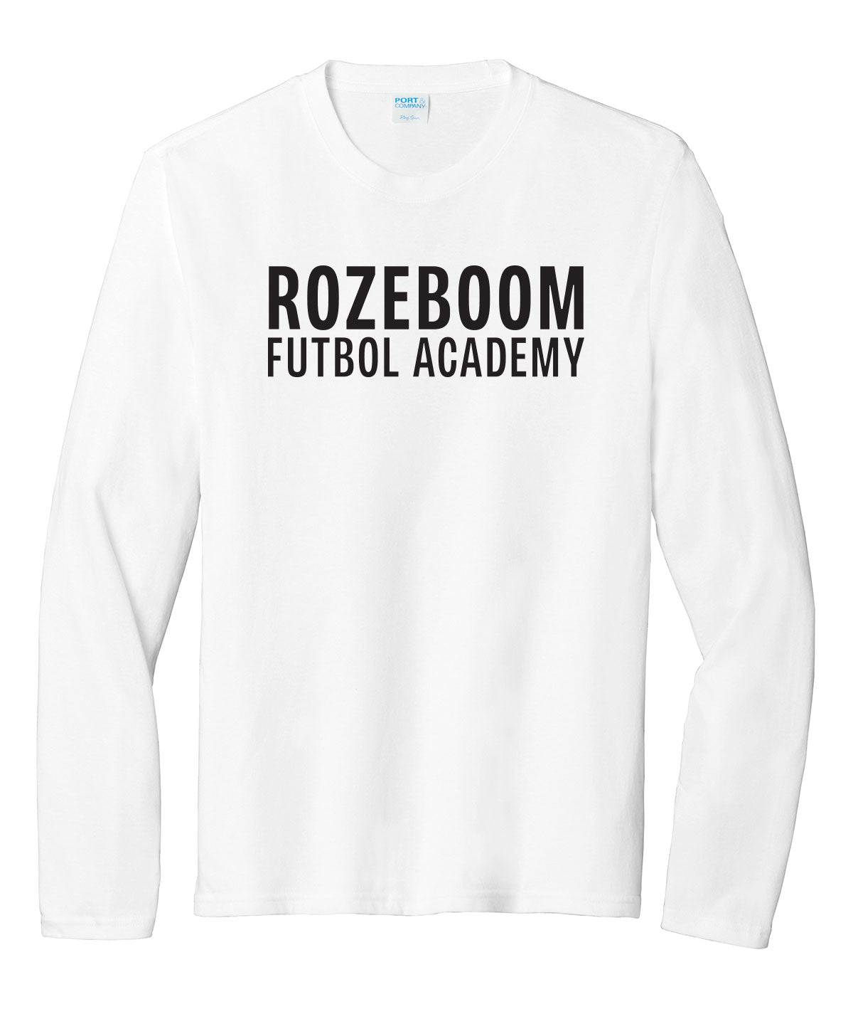 Rozeboom Futbol Academy Long Sleeve Soft Tee