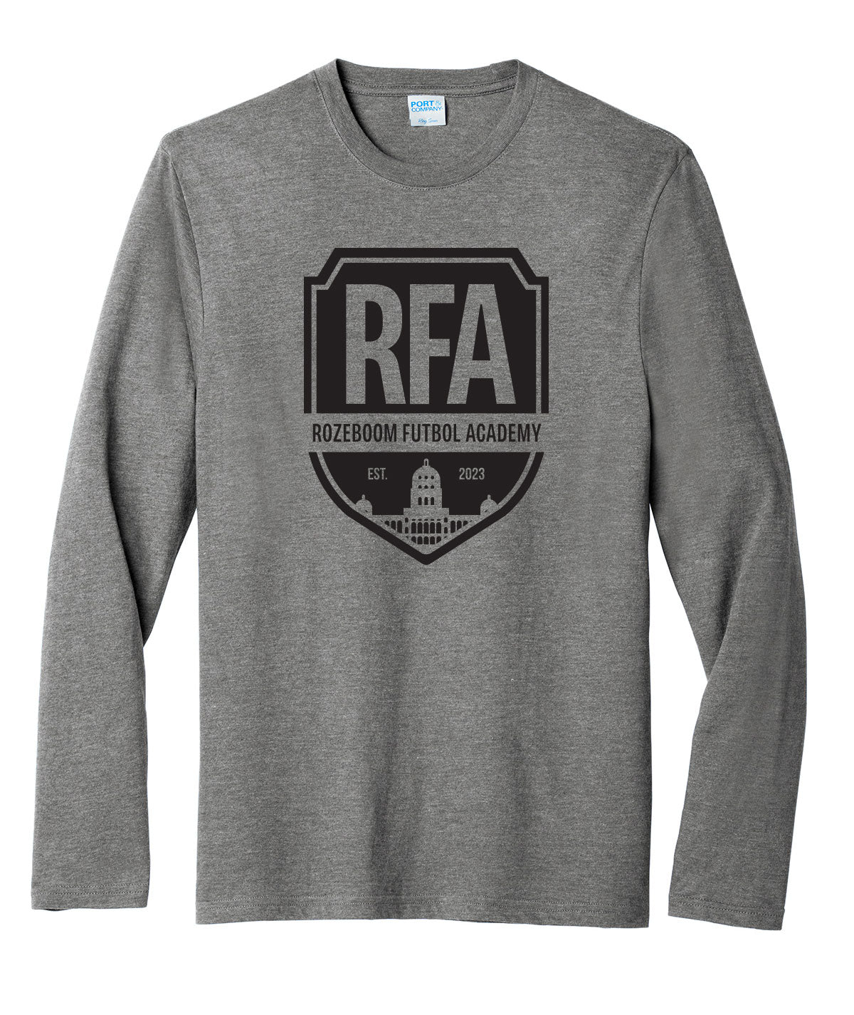 Rozeboom Futbol Academy Long Sleeve Soft Tee