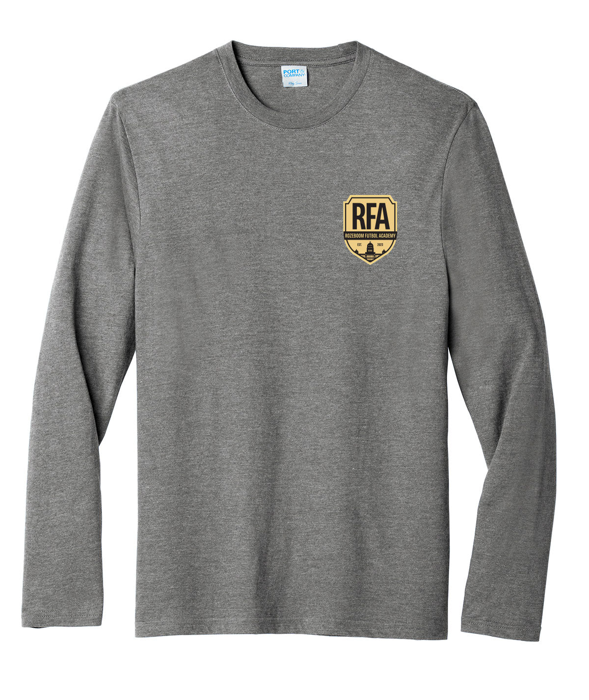 Rozeboom Futbol Academy Long Sleeve Soft Tee