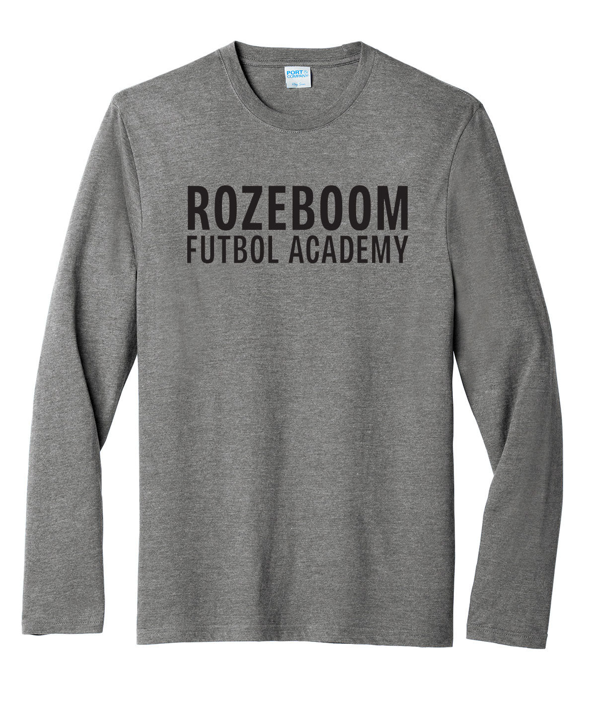 Rozeboom Futbol Academy Long Sleeve Soft Tee