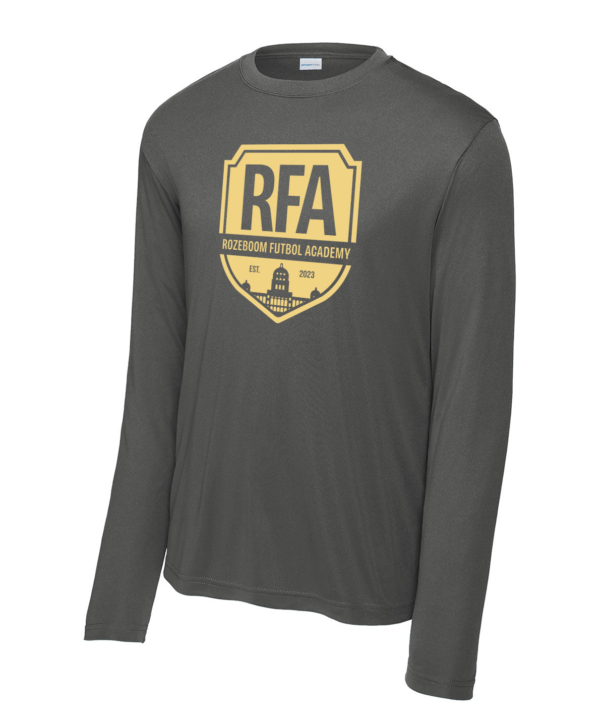 Rozeboom Futbol Academy Long-Sleeve Performance Tee