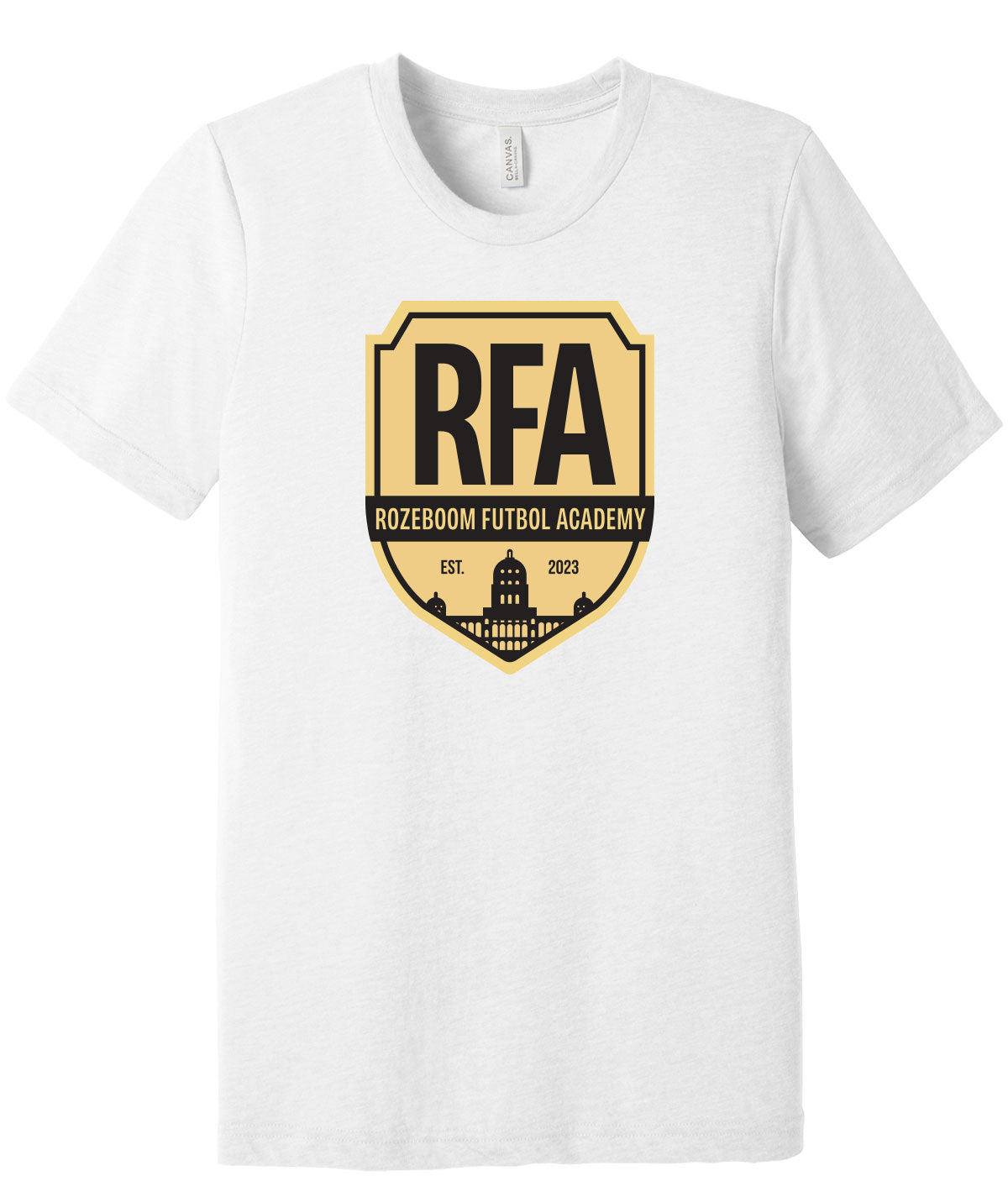 Rozeboom Futbol Academy Premium Softstyle Tee