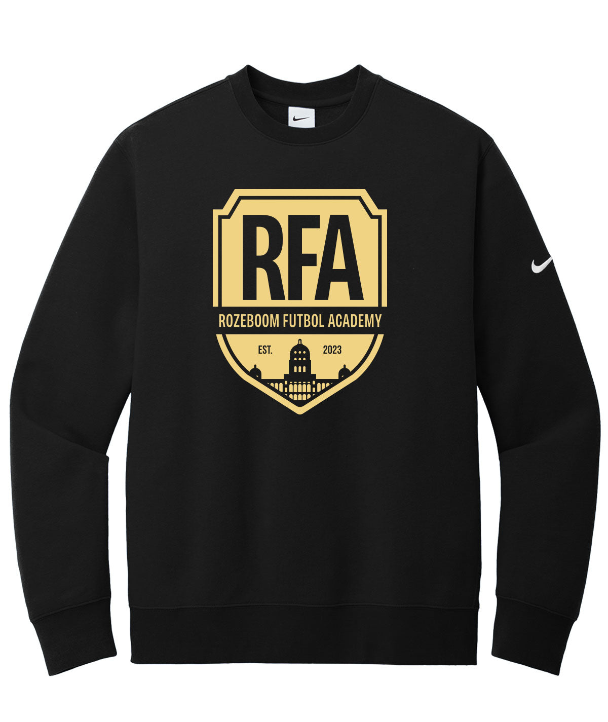 Rozeboom Futbol Academy Nike Crewneck Fleece