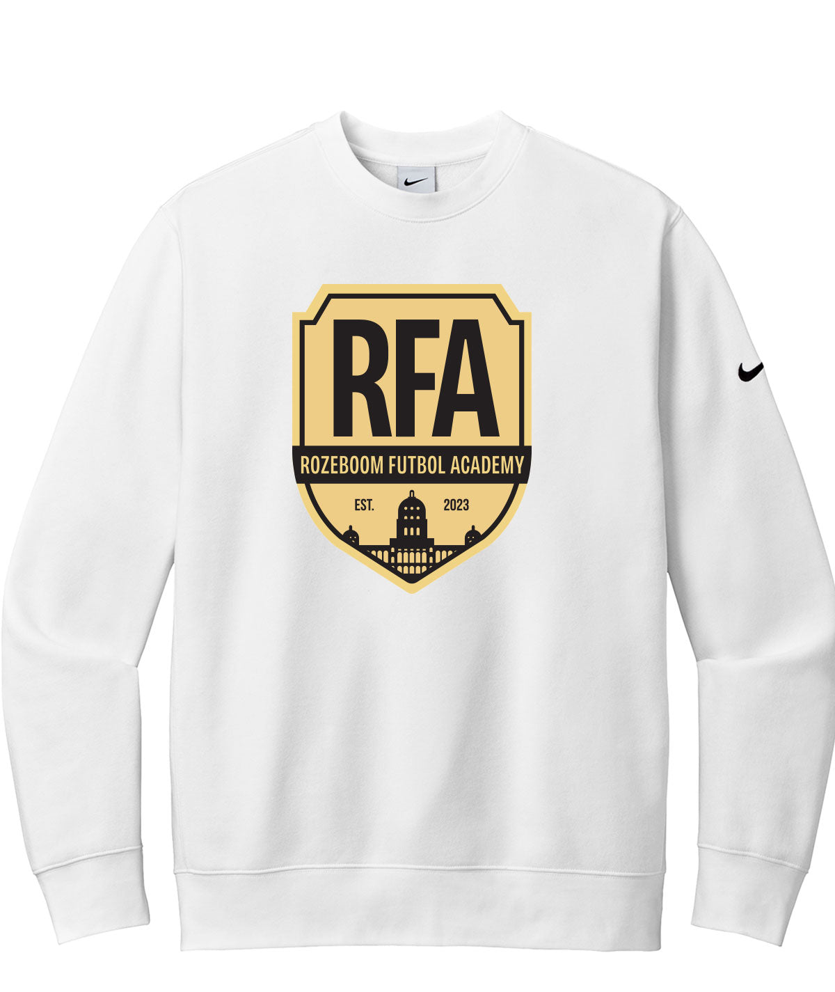 Rozeboom Futbol Academy Nike Crewneck Fleece