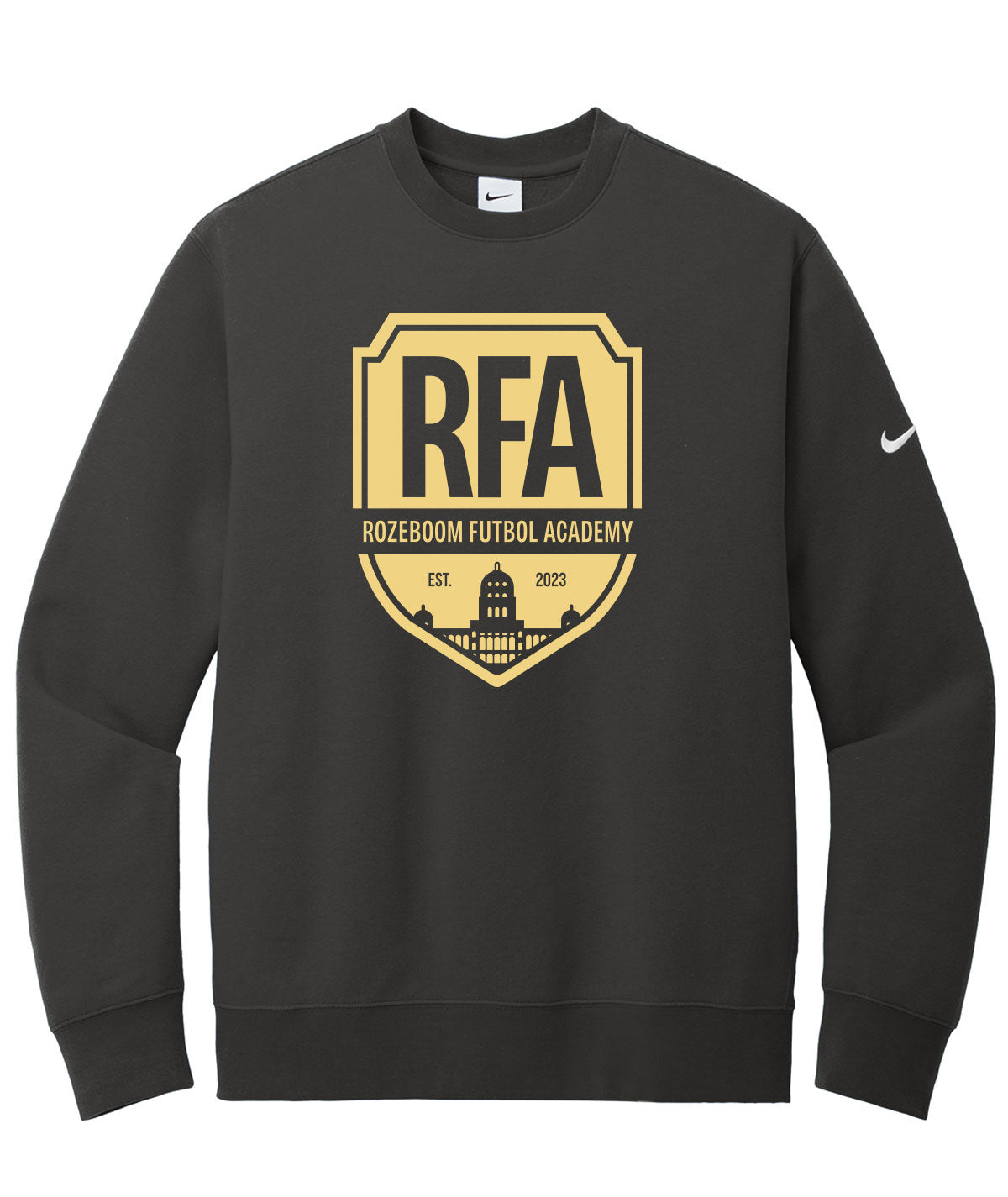 Rozeboom Futbol Academy Nike Crewneck Fleece