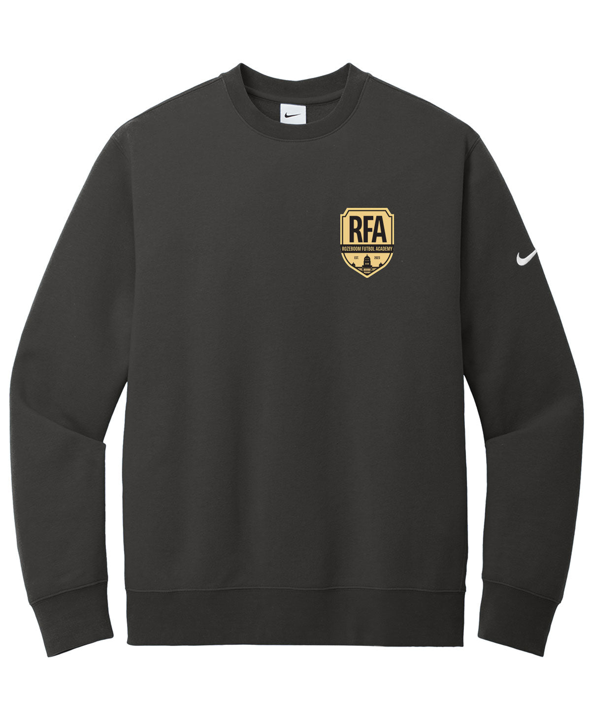 Rozeboom Futbol Academy Nike Crewneck Fleece