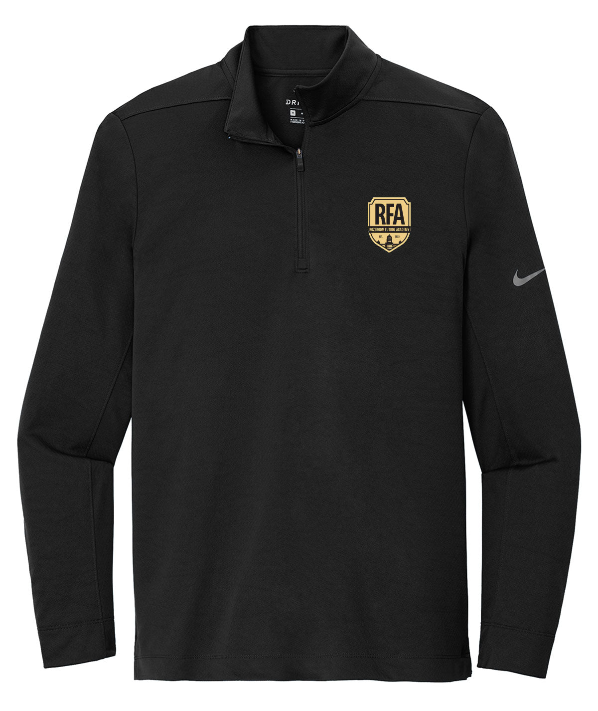 Rozeboom Futbol Academy Mens 1/4 Zip Nike Pullover