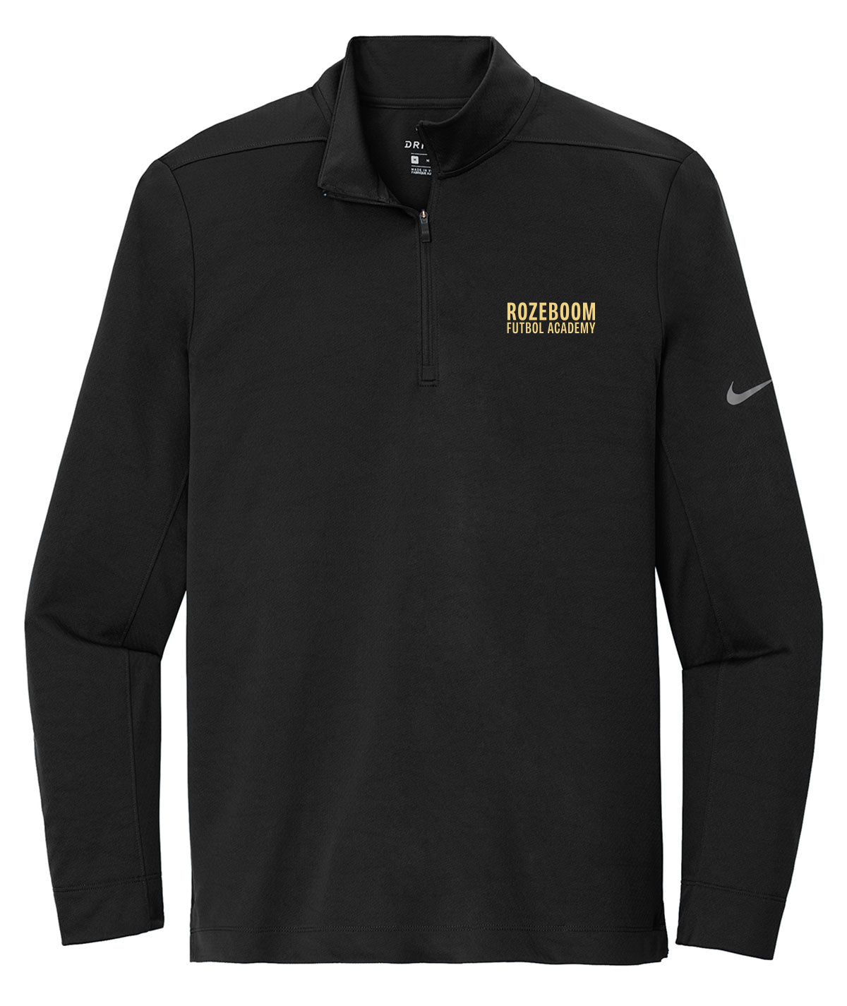 Rozeboom Futbol Academy Mens 1/4 Zip Nike Pullover