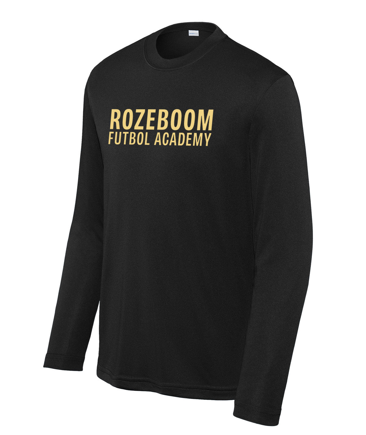Rozeboom Futbol Academy Youth Long-Sleeve Performance Tee