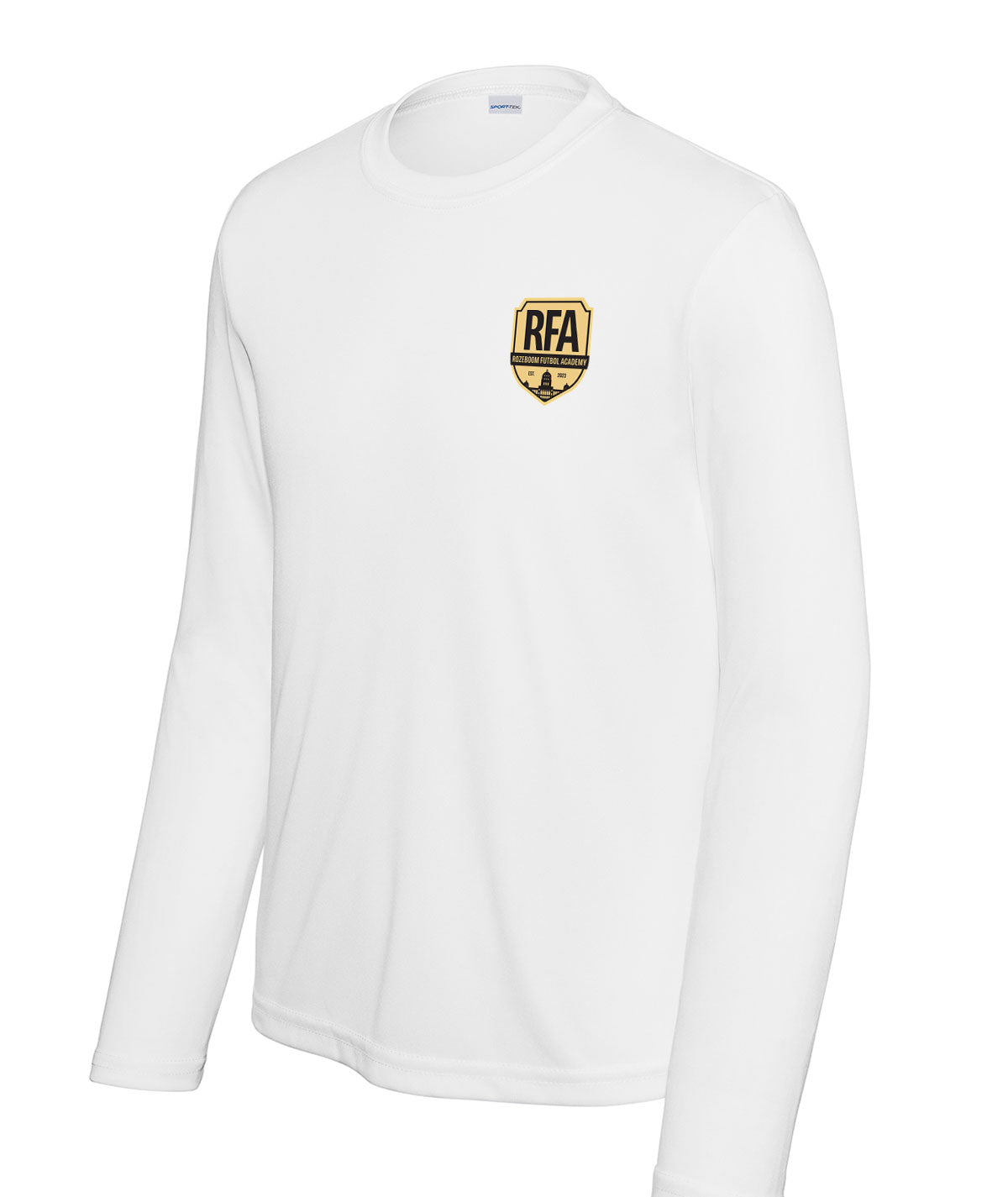 Rozeboom Futbol Academy Youth Long-Sleeve Performance Tee