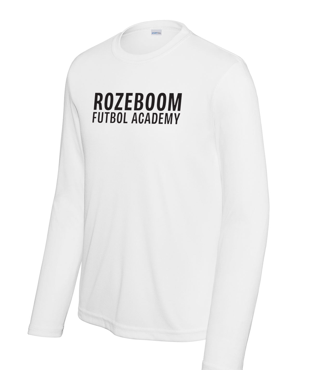 Rozeboom Futbol Academy Youth Long-Sleeve Performance Tee