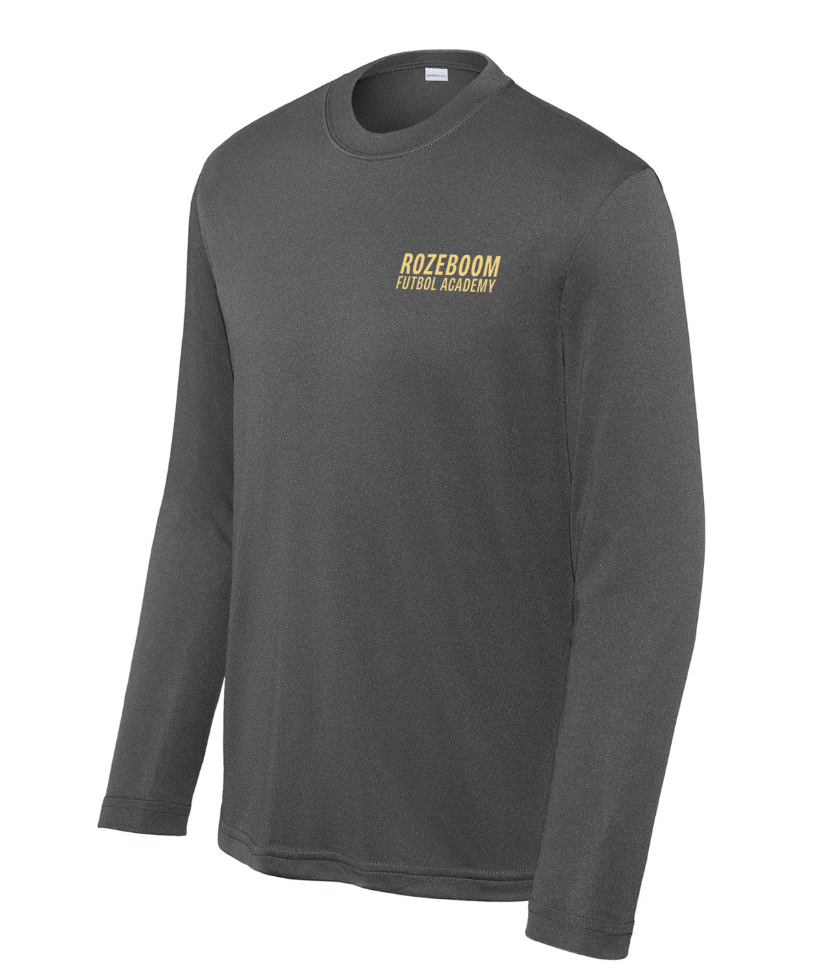 Rozeboom Futbol Academy Youth Long-Sleeve Performance Tee
