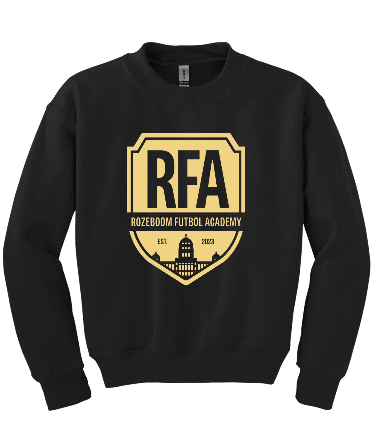Rozeboom Futbol Academy Youth Crewneck Sweatshirt