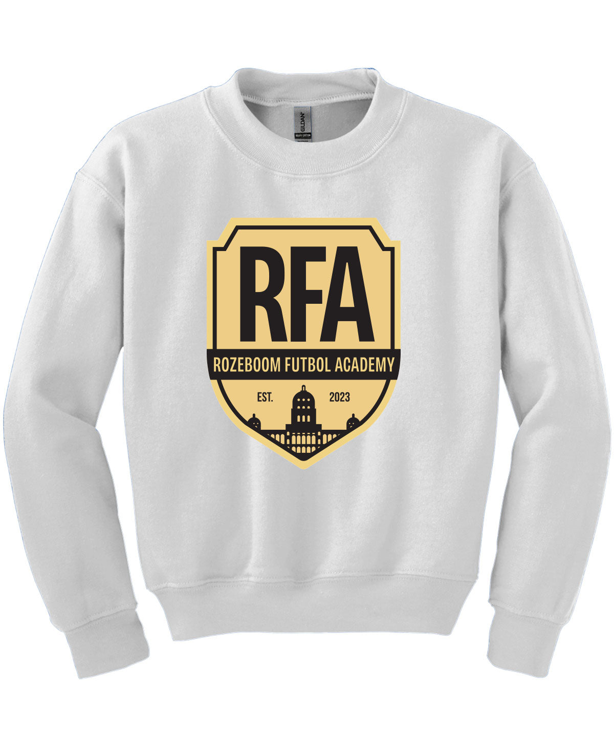 Rozeboom Futbol Academy Youth Crewneck Sweatshirt