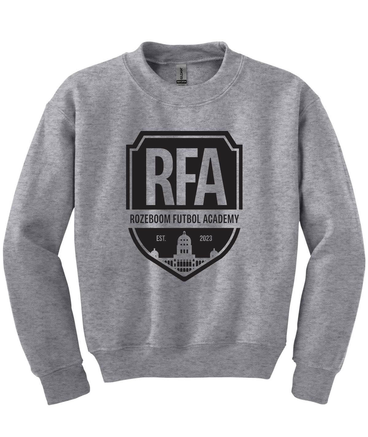 Rozeboom Futbol Academy Youth Crewneck Sweatshirt