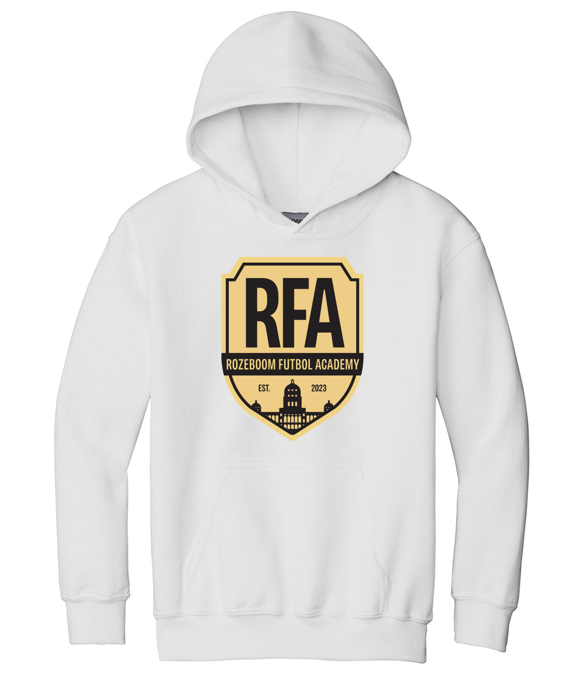 Rozeboom Futbol Academy Youth Hooded Sweatshirt